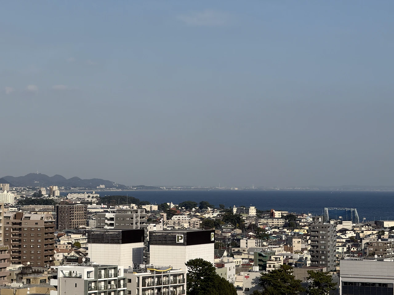 海の向こうに江の島が見えるのではないかと思いました