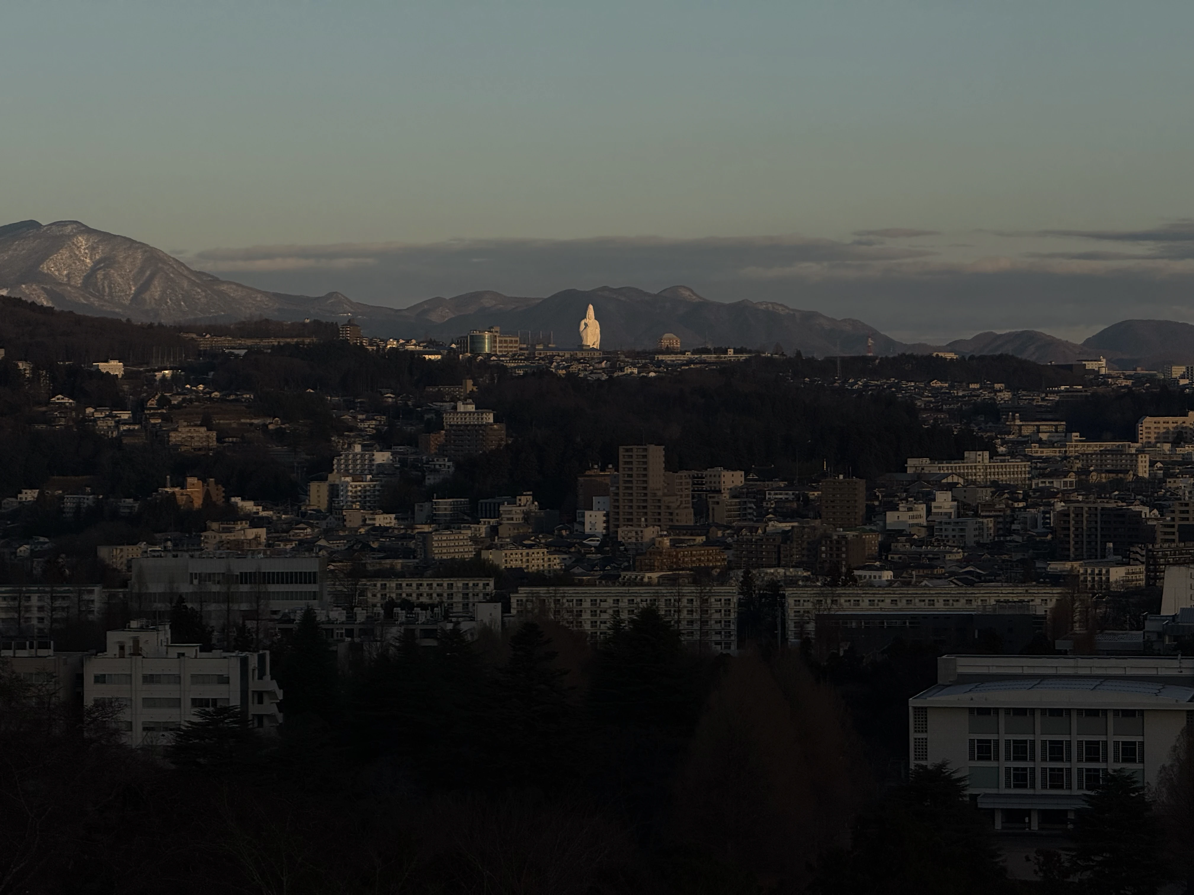 仙台城からの眺望